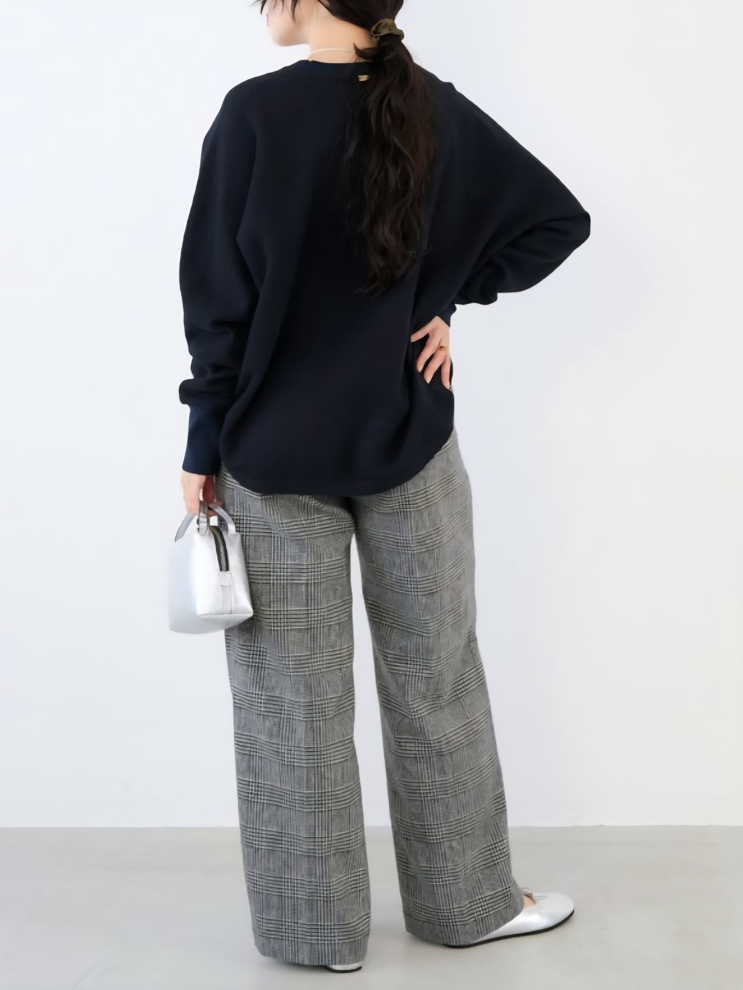 MICA&DEAL ウールブークレドルマンスリーブプルオーバー