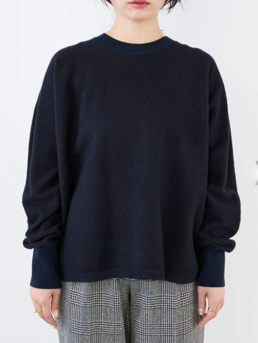 MICA&DEAL ウールブークレドルマンスリーブプルオーバー