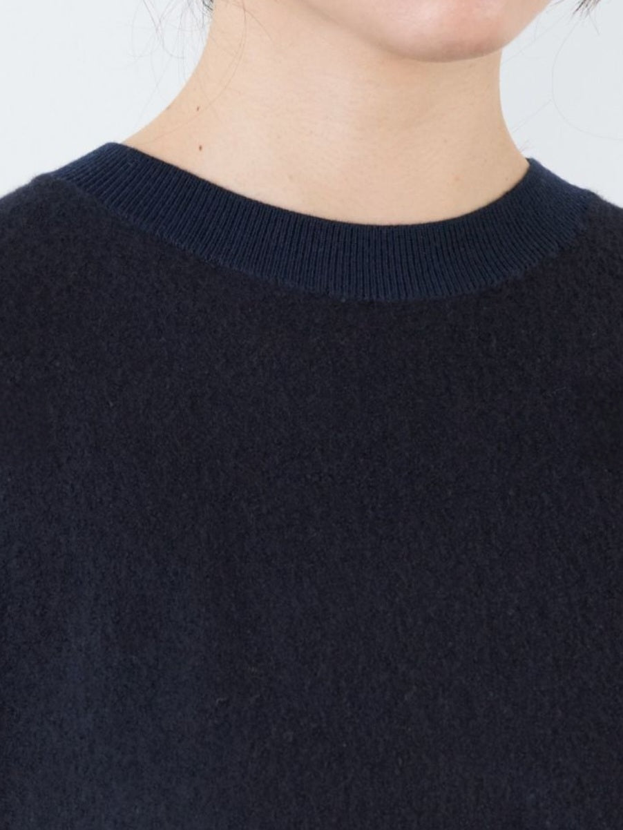 MICA&DEAL ウールブークレドルマンスリーブプルオーバー