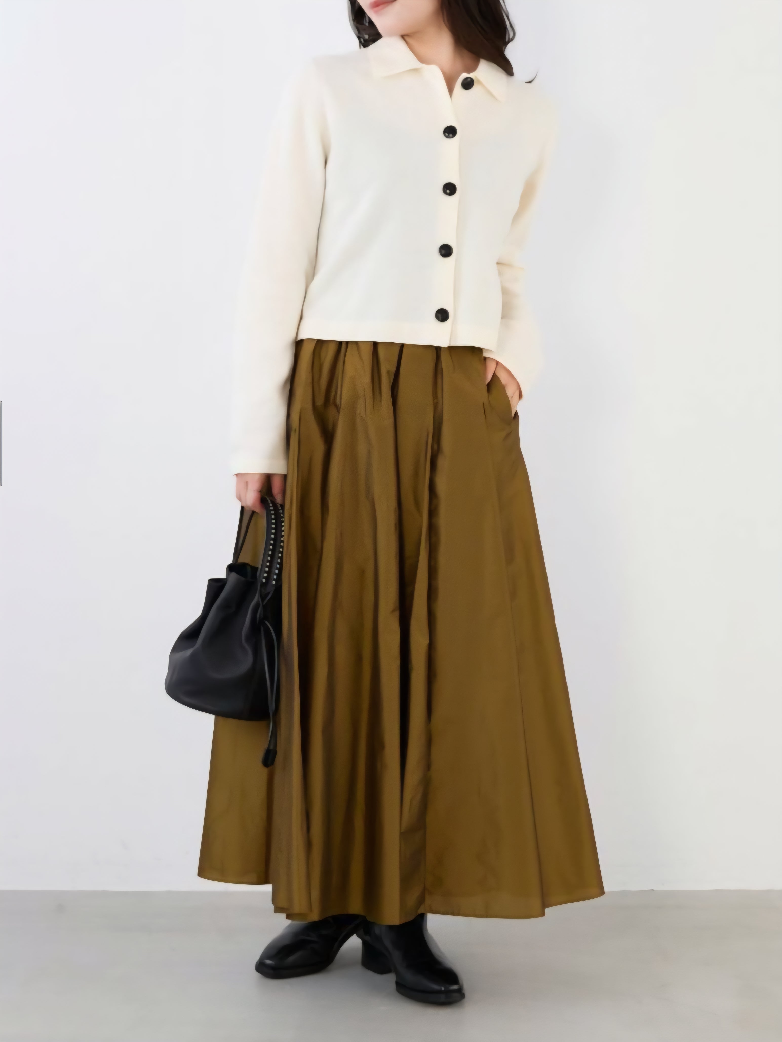 MICA&DEAL タックギャザータフタスカート – TORAYA ONLINE STORE