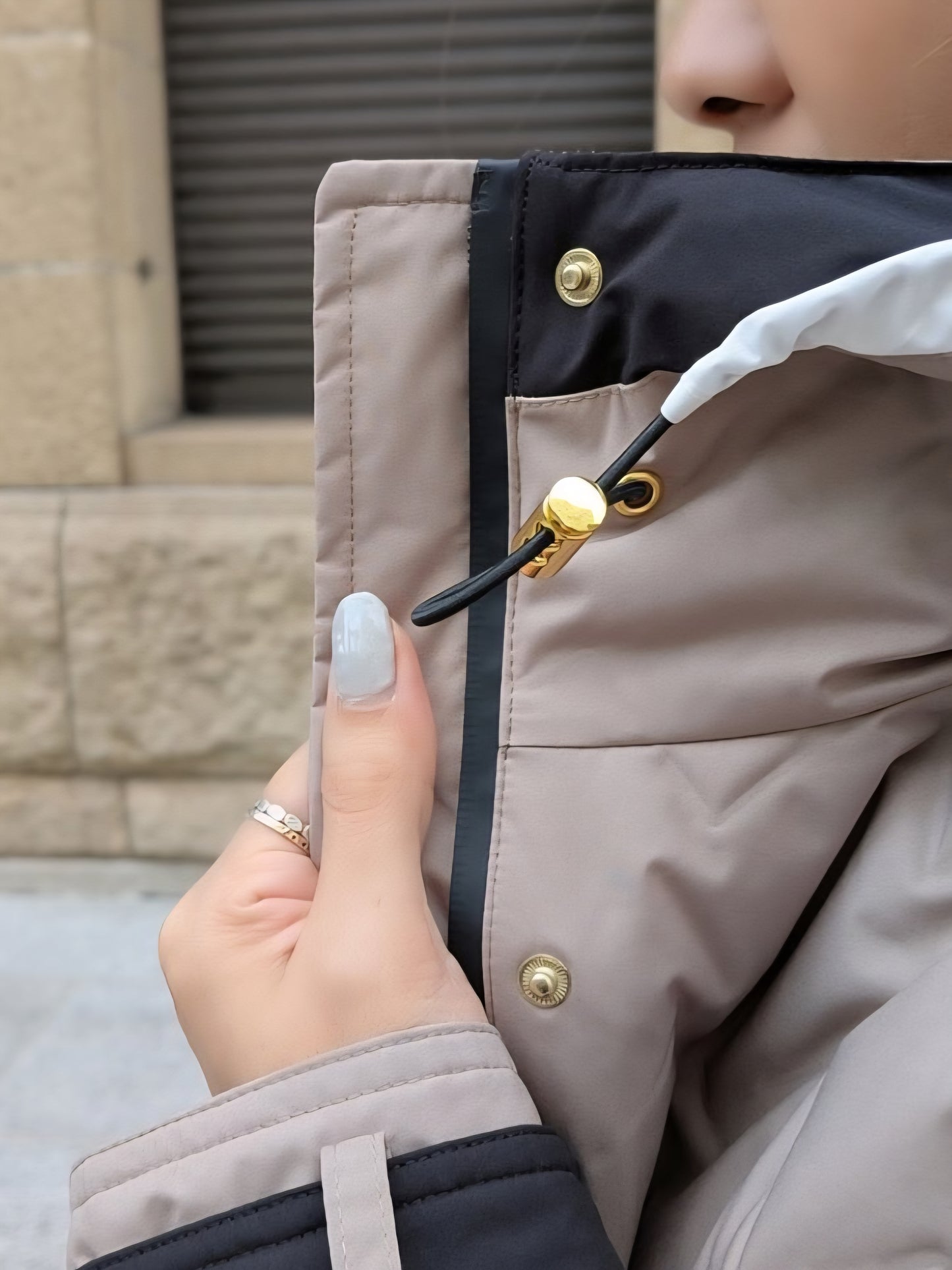 RISLEY　2WAYマウンテンパーカーダウンジャケット