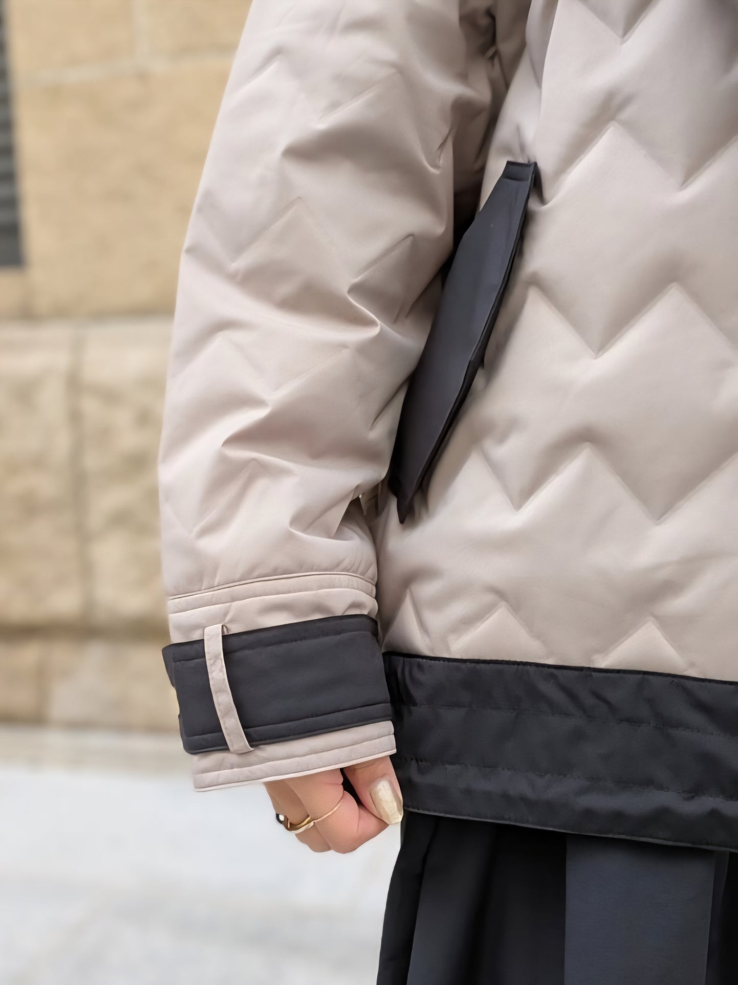 RISLEY　2WAYマウンテンパーカーダウンジャケット