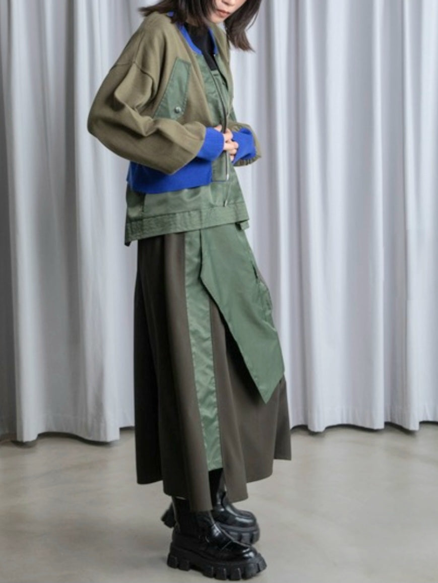 MARECHAL TERRE ミリタリーショートカーディガン