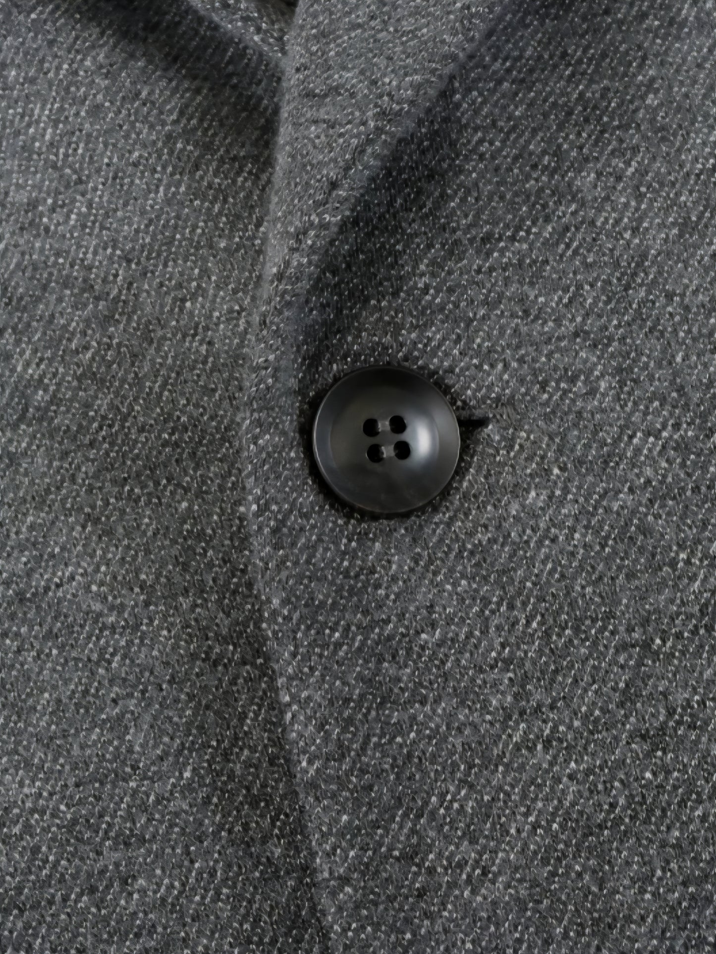 LE MELANGE　ウールコットンジャージコクーンテーラードジャケット