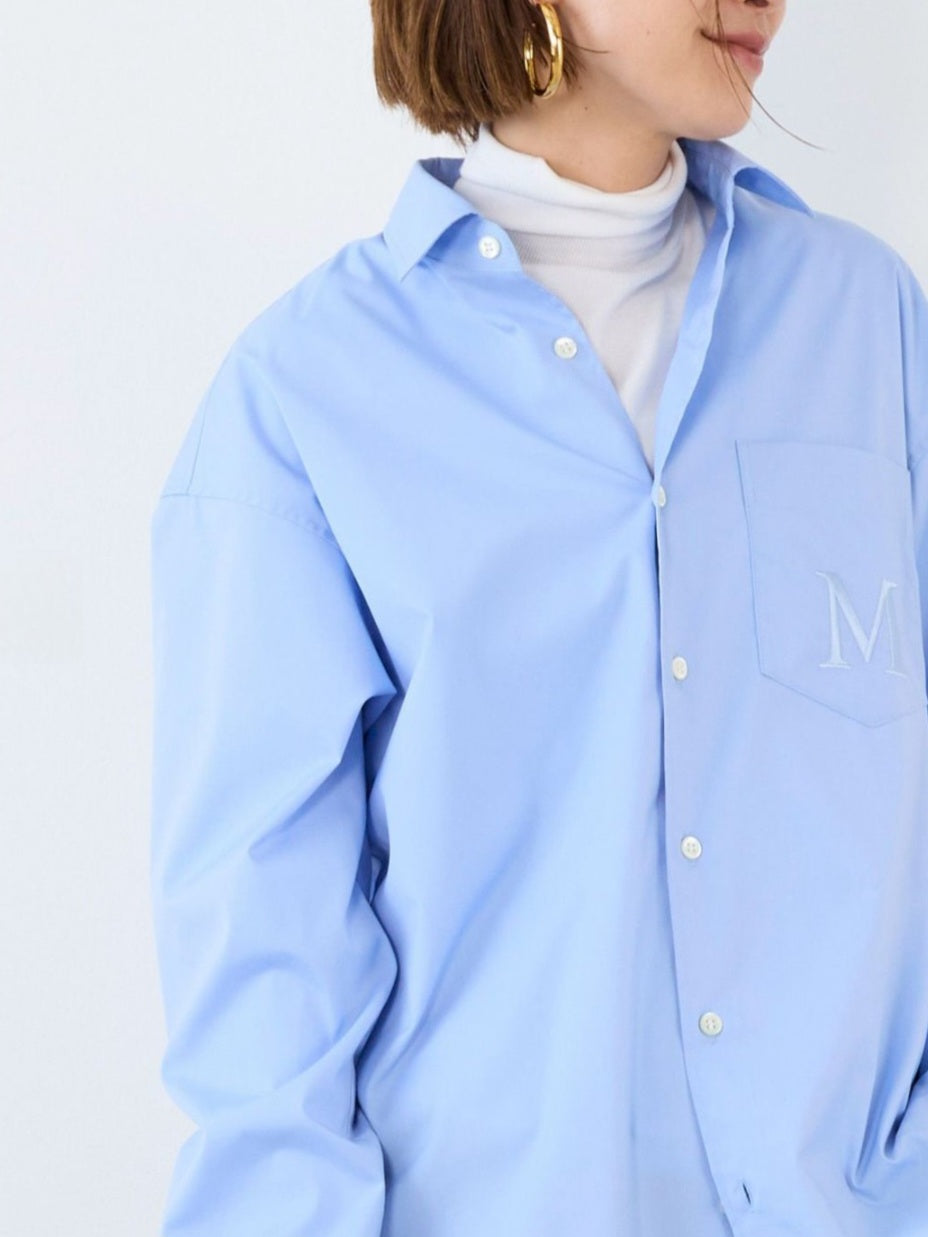 MICA&DEAL　とろけるテレコリブくしゅタートルカットソー