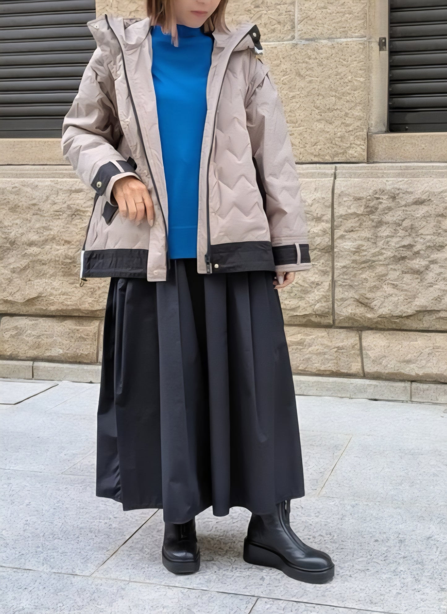 RISLEY　2WAYマウンテンパーカーダウンジャケット