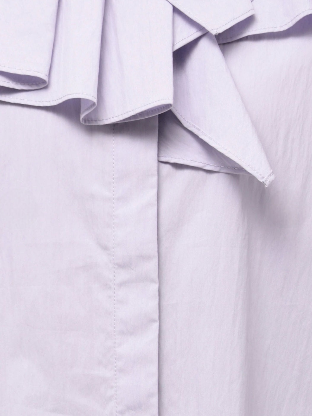 ELENDEEK　アシメラッフルカラーブラウス