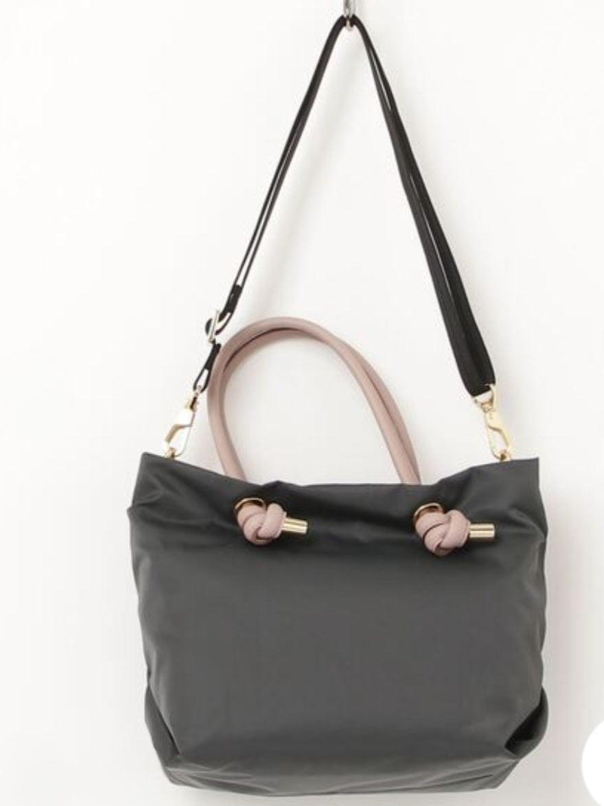 VIOLADORO ノットハンドルトートバッグ