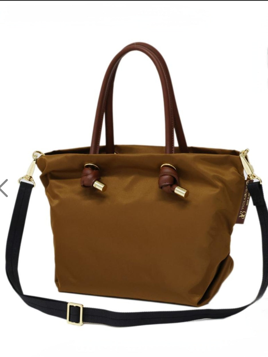 VIOLADORO ノットハンドルトートバッグ