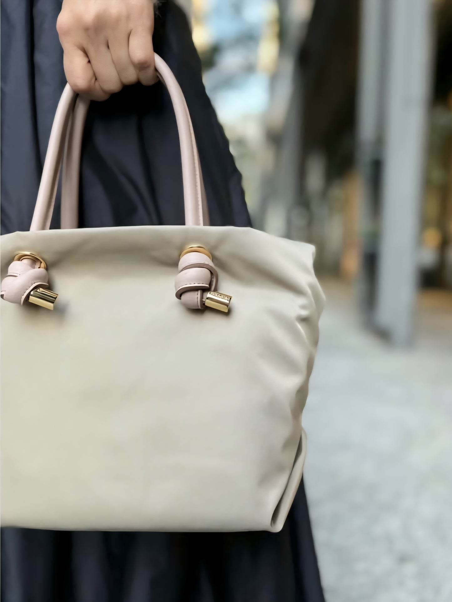 VIOLADORO ノットハンドルトートバッグ