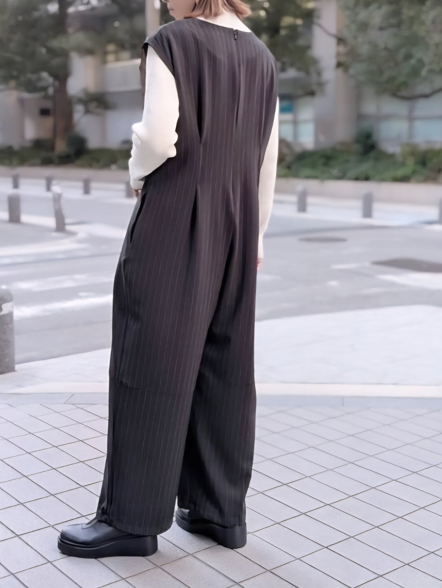 STELLA CIFFON　ウーリッシュツイル２WAYオールインワン