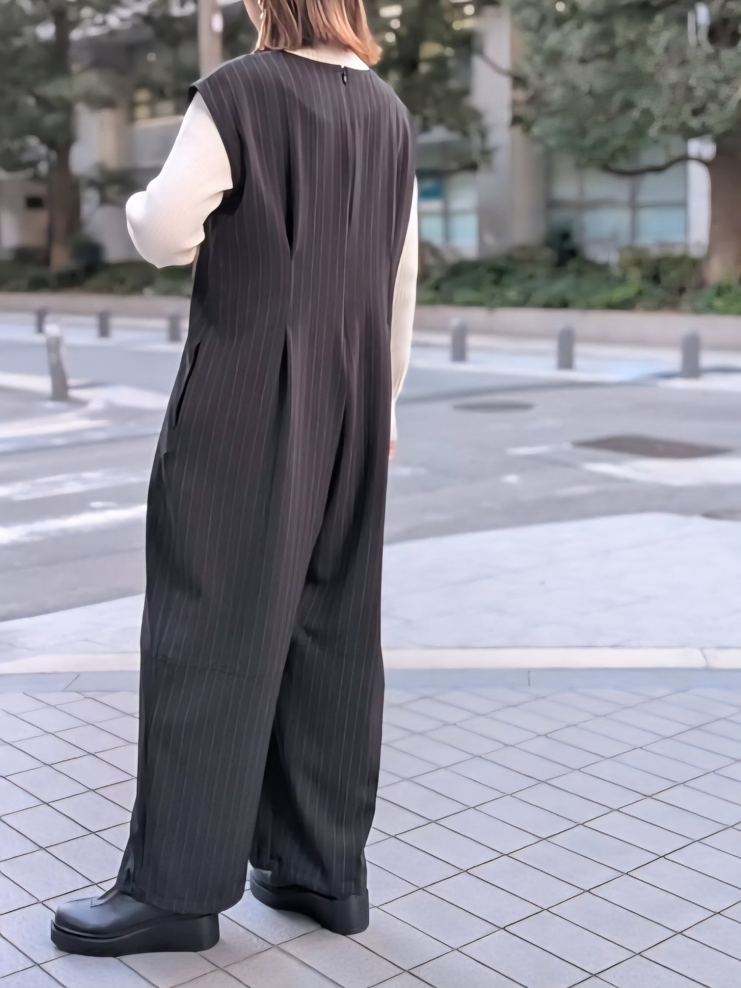 STELLA CIFFON　ウーリッシュツイル２WAYオールインワン