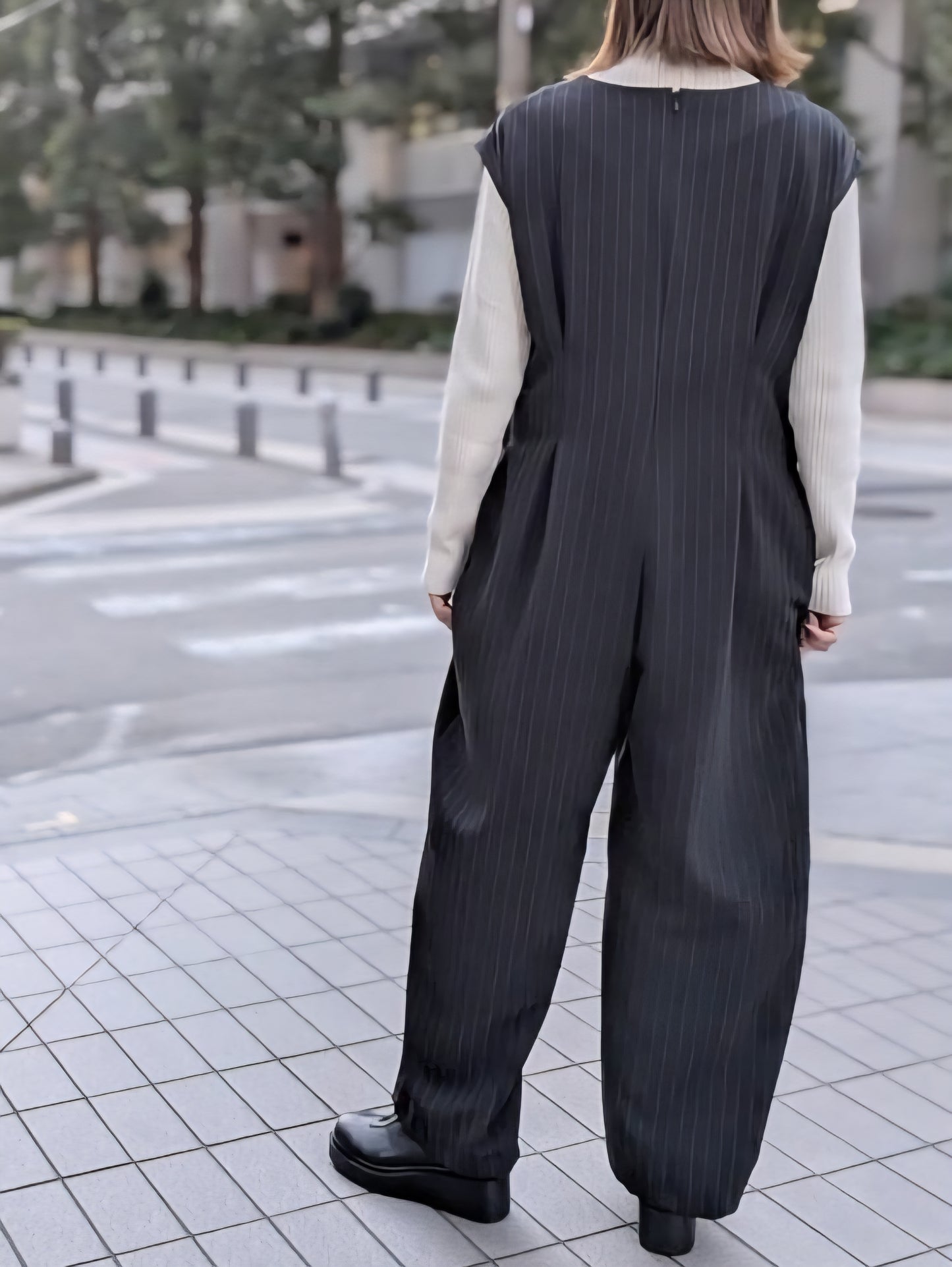 STELLA CIFFON　ウーリッシュツイル２WAYオールインワン