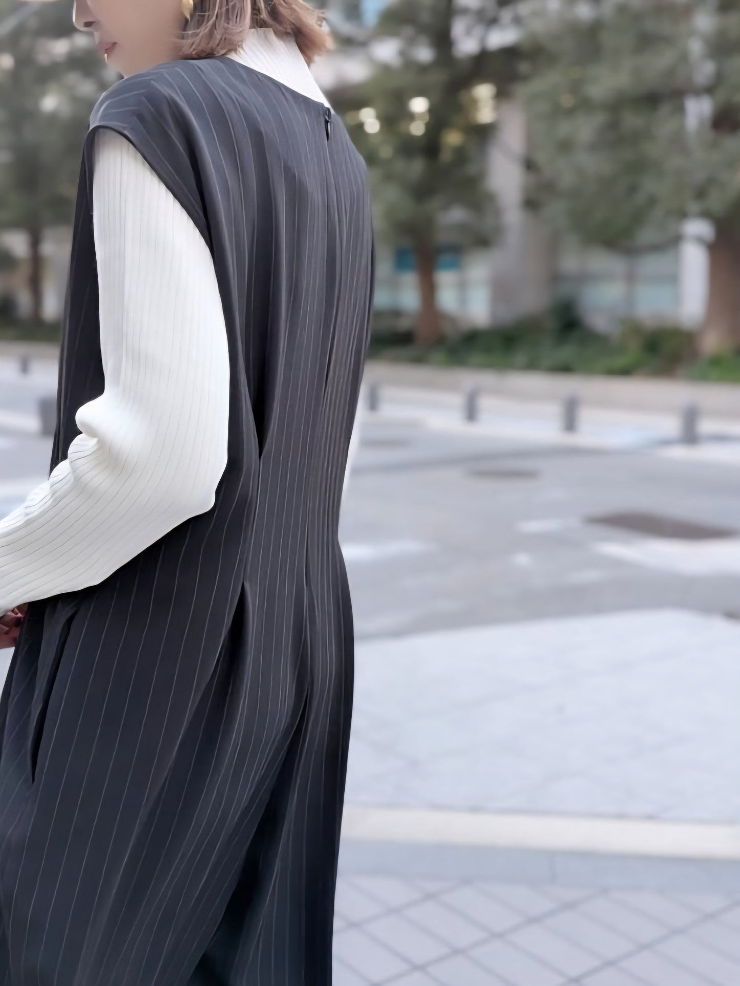 STELLA CIFFON　ウーリッシュツイル２WAYオールインワン