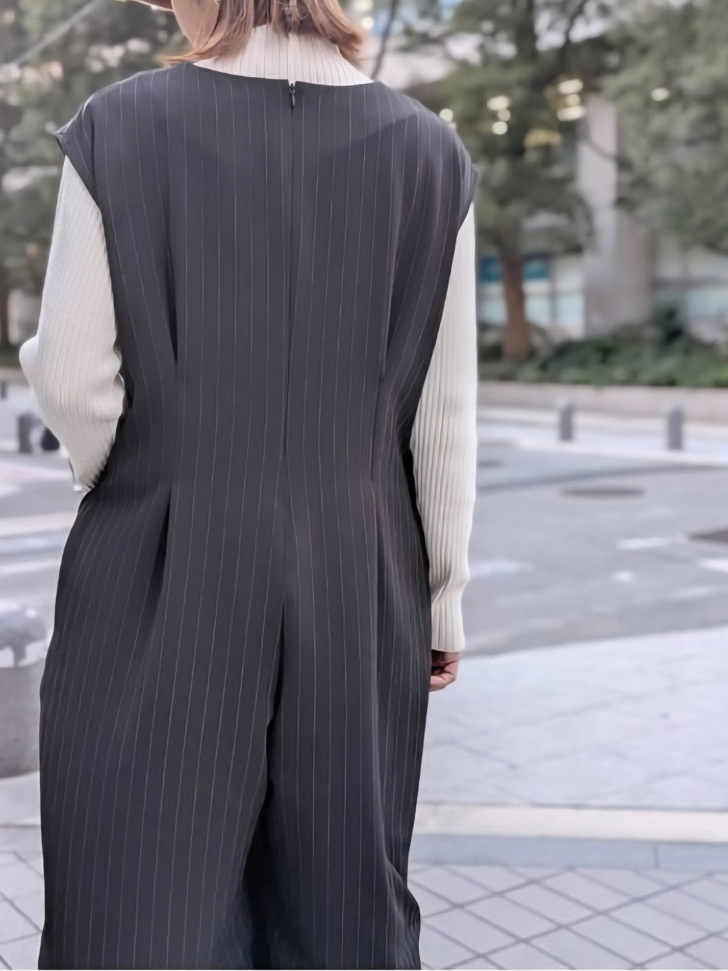 STELLA CIFFON　ウーリッシュツイル２WAYオールインワン