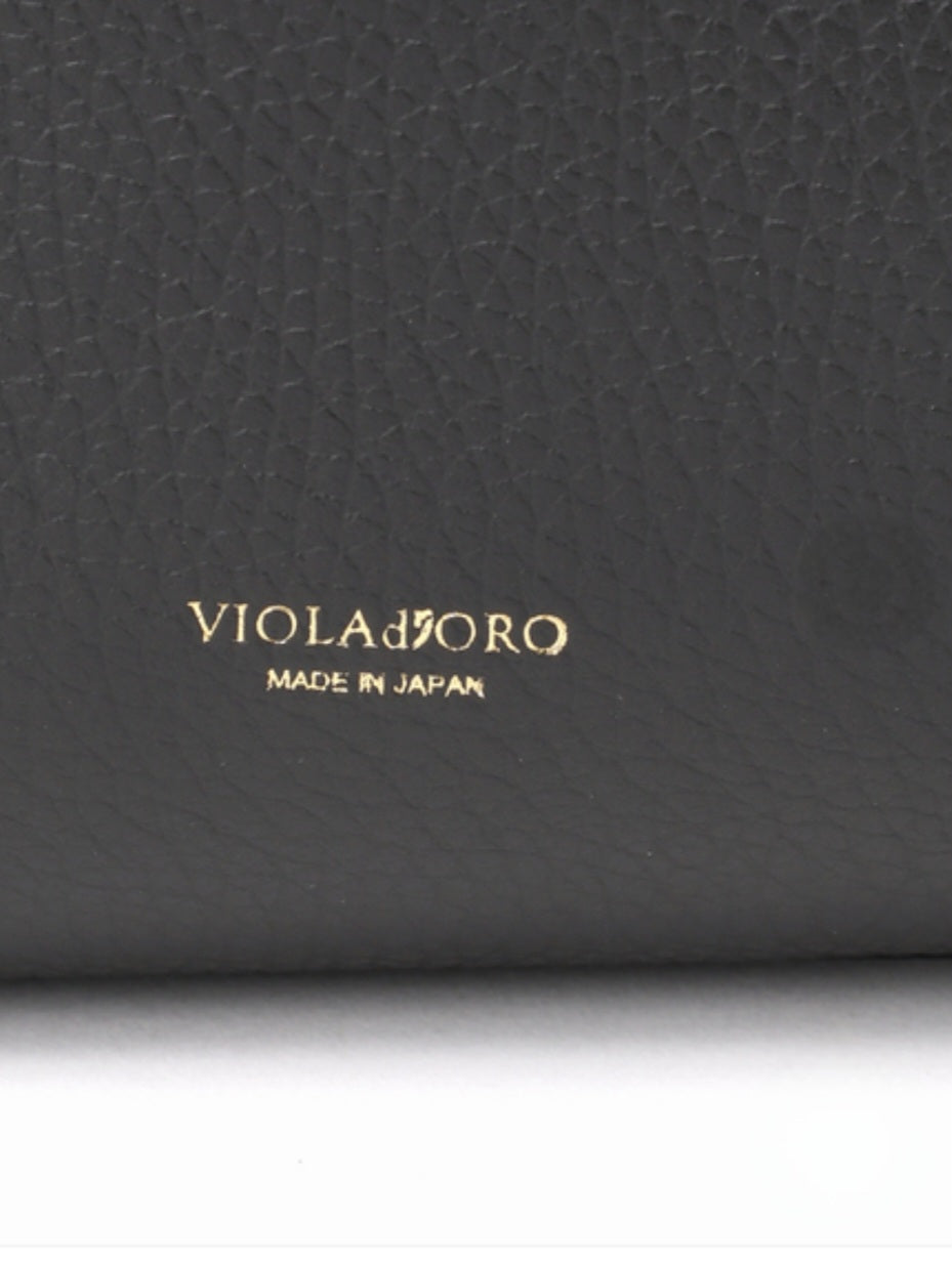VIOLADORO　サイドベルトレザートート