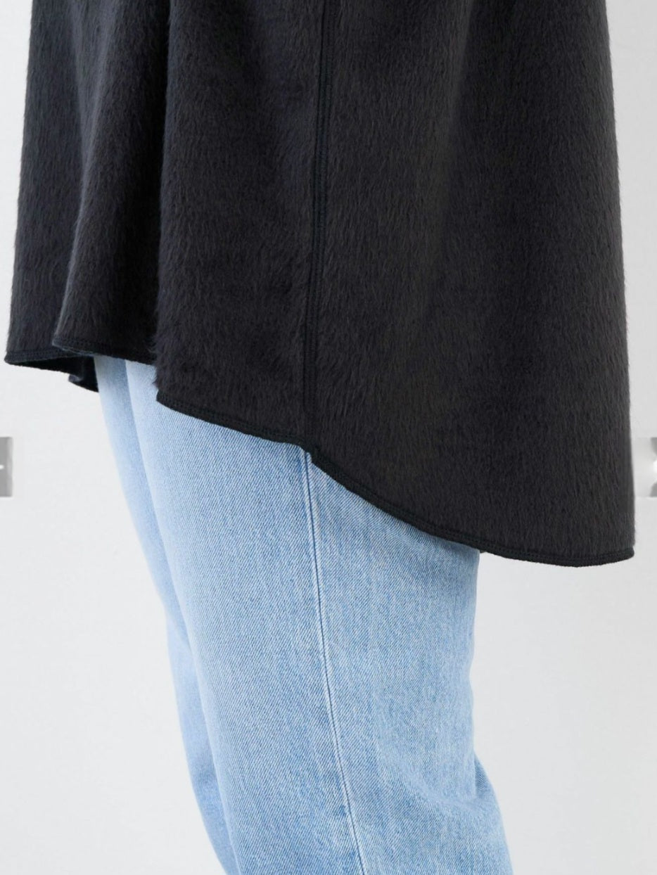 MICA&DEAL　シャギーハイネックフレアプルオーバー