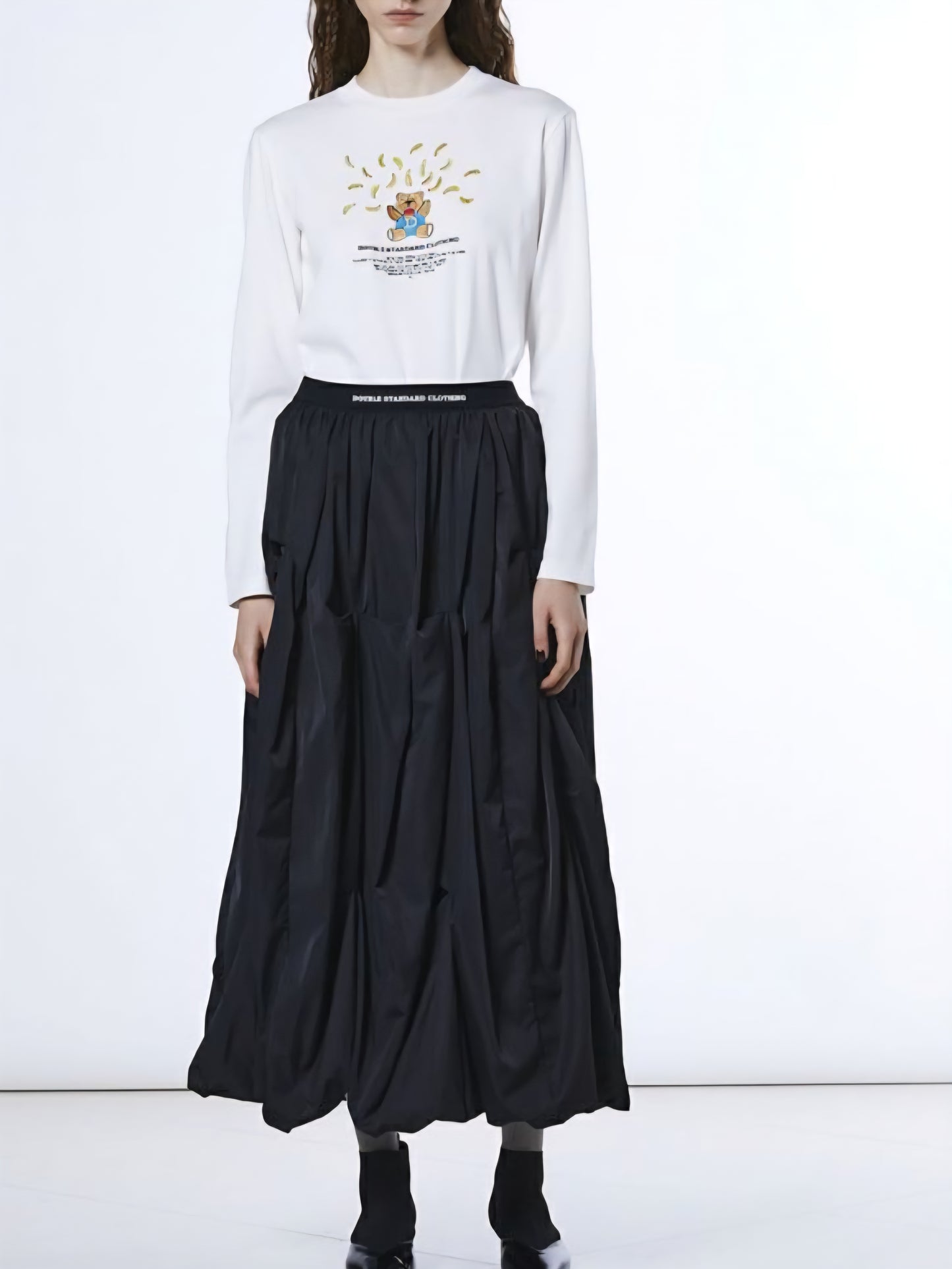 DOUBLE STANDARD CLOTHING バナナベアフライスロンT