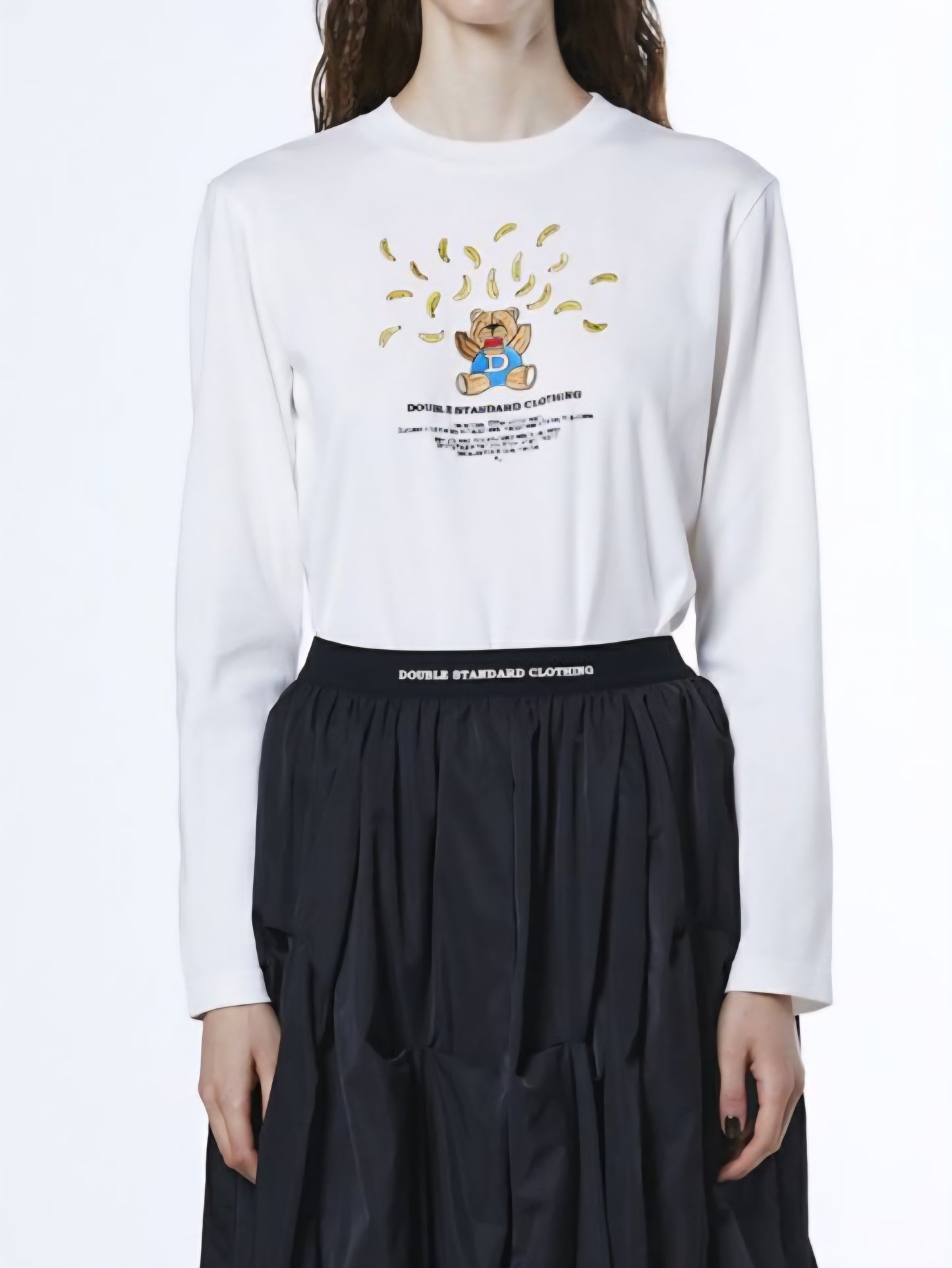 DOUBLE STANDARD CLOTHING バナナベアフライスロンT