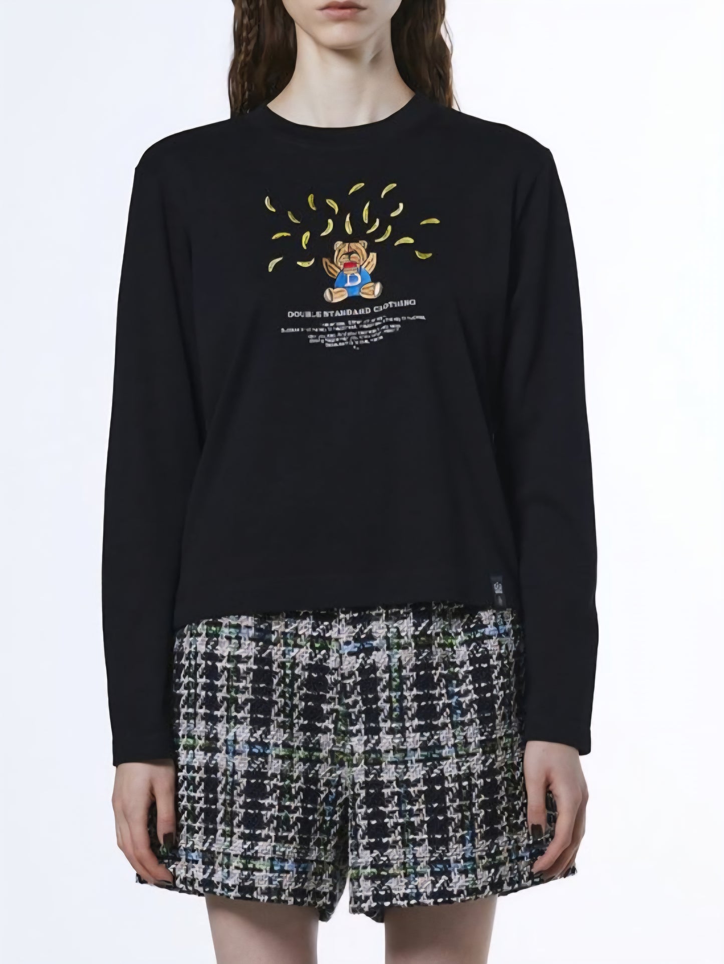 DOUBLE STANDARD CLOTHING バナナベアフライスロンT