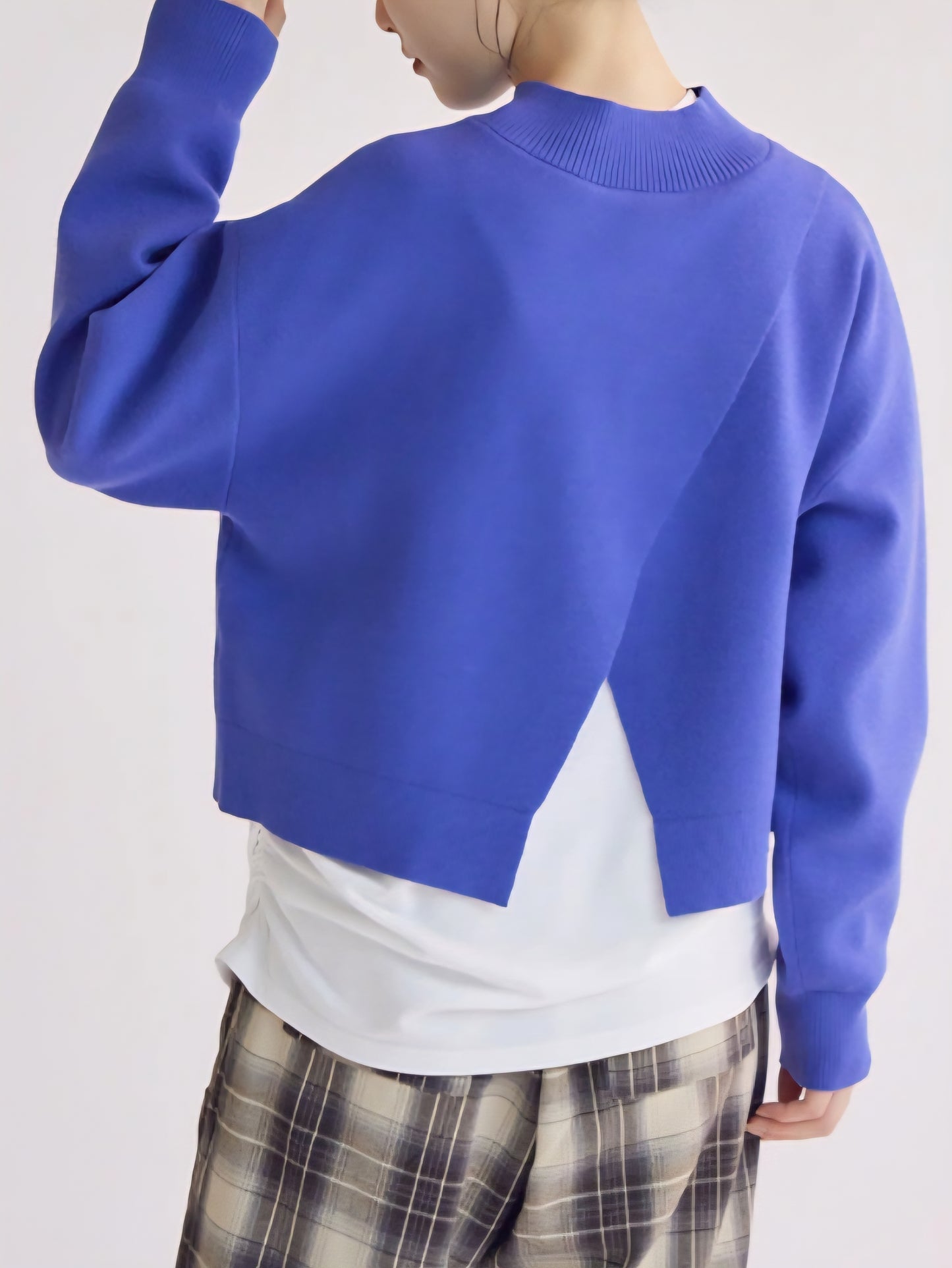 【SALE】SUGAR ROSE　ハイネック２WAYもちもちニット