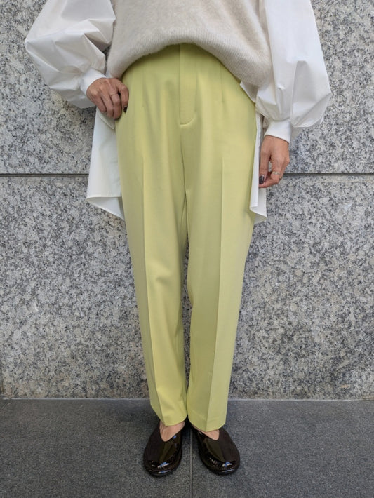 【SALE】BRAHMIN　裏微起毛ストレッチテーパードパンツ