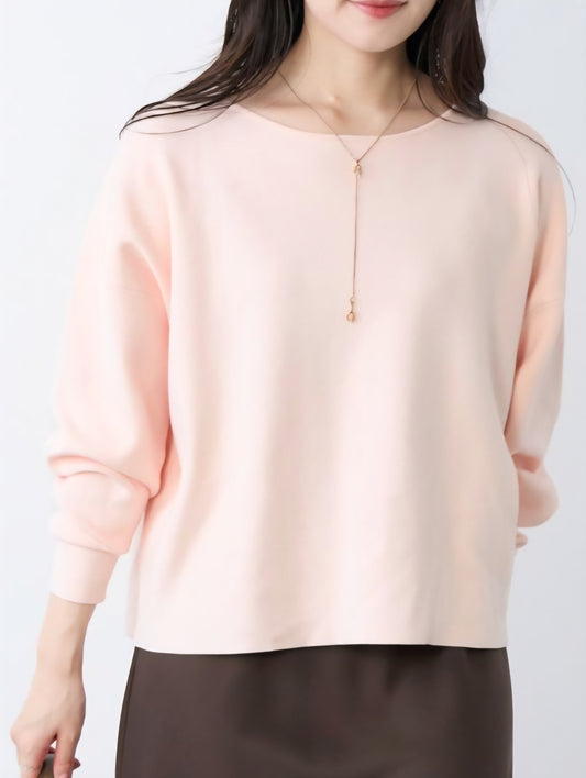 MICA&DEAL　ストレッチミラノプルオーバーニット