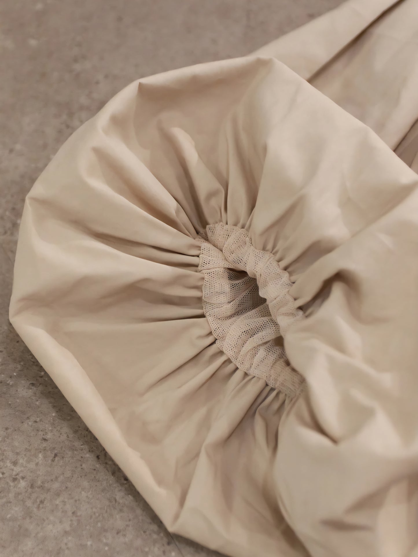 SOI-MeME　ダイヤタック刺繍バルーンスリーブショートブラウス