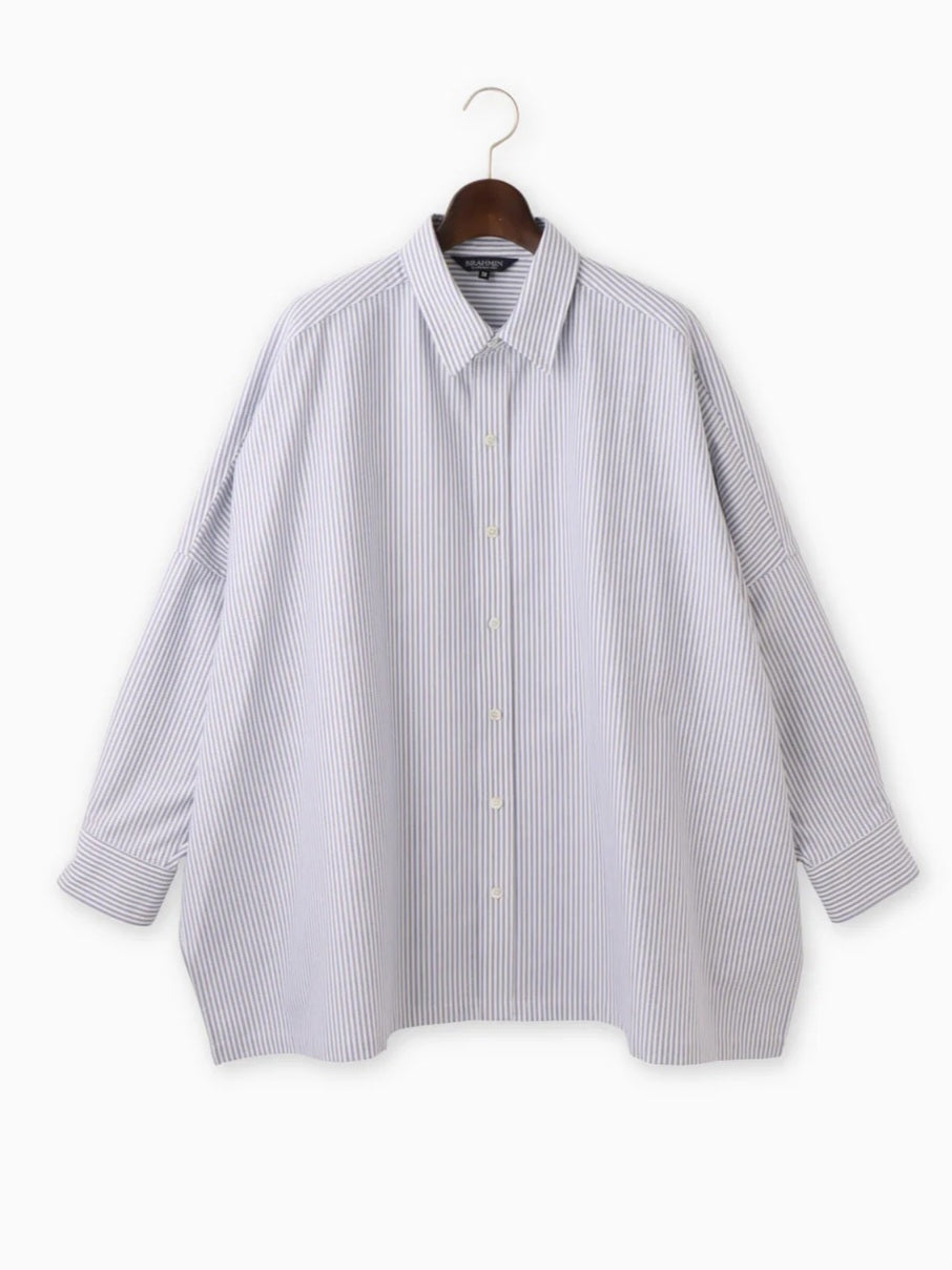 BRAHMIN コットンオックスフォードBIGサイズシャツ
