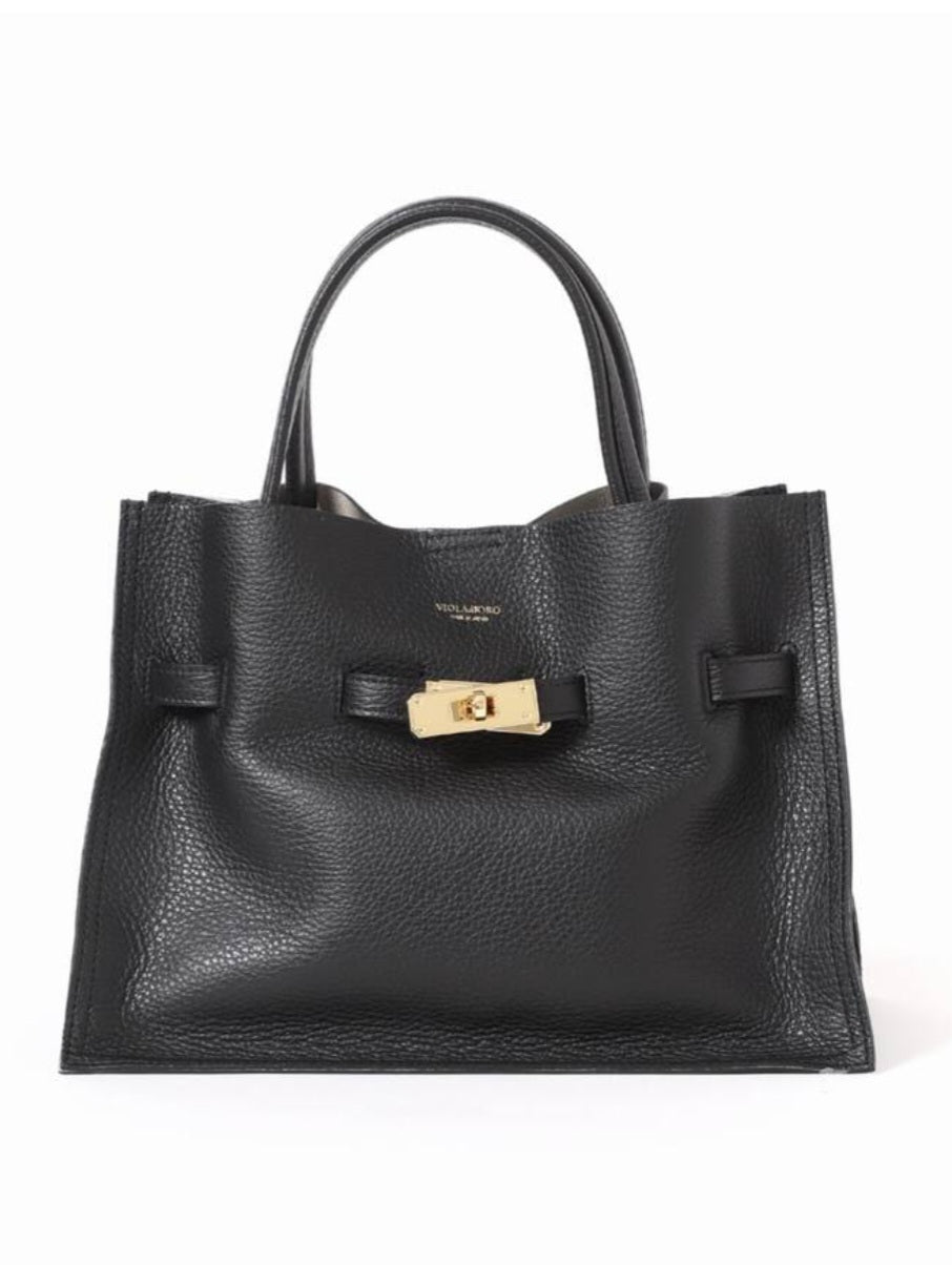 VIOLADORO　イタリアンWフェイスレザートートバッグ