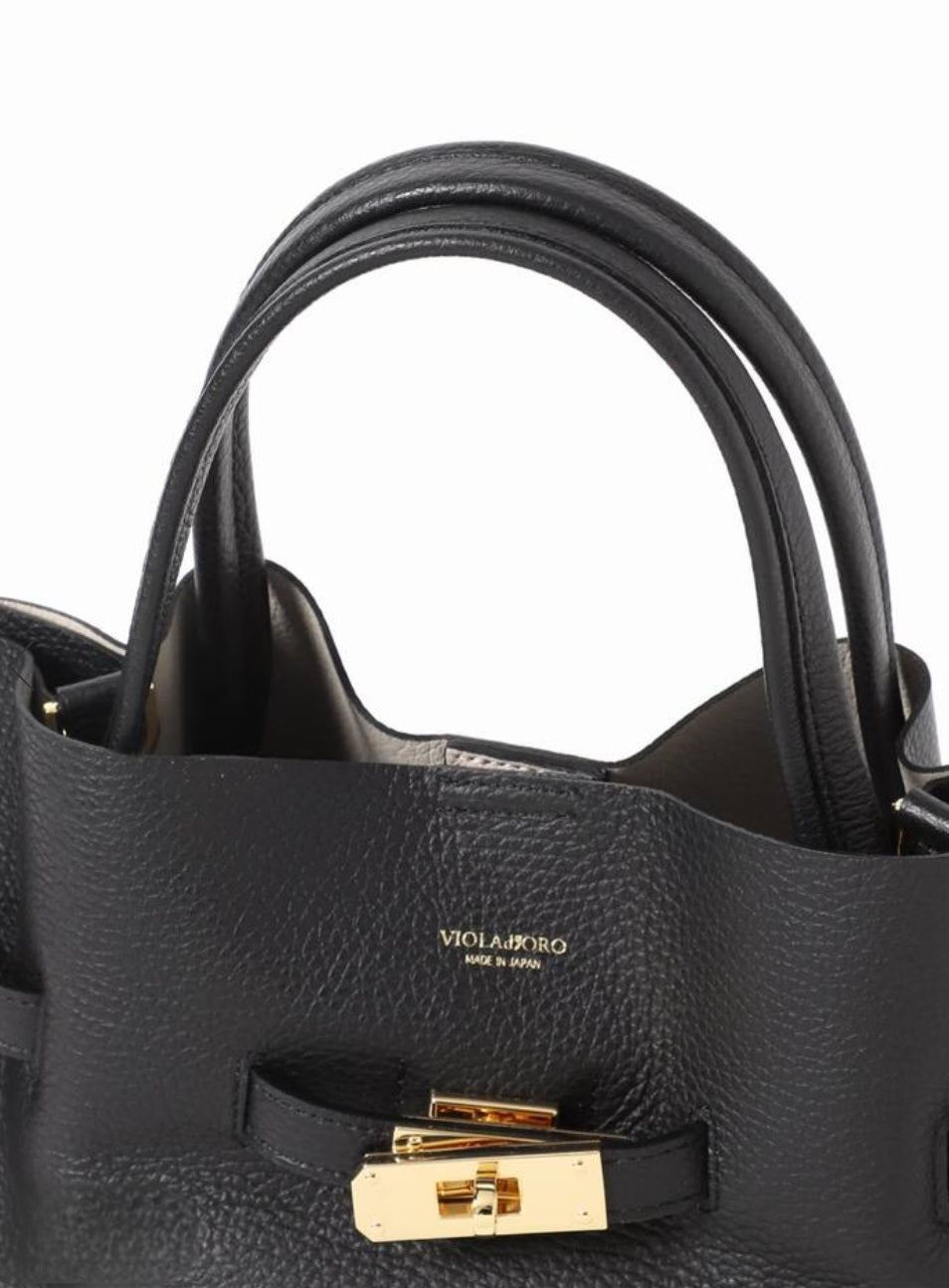 VIOLADORO　イタリアンWフェイスレザートートバッグ