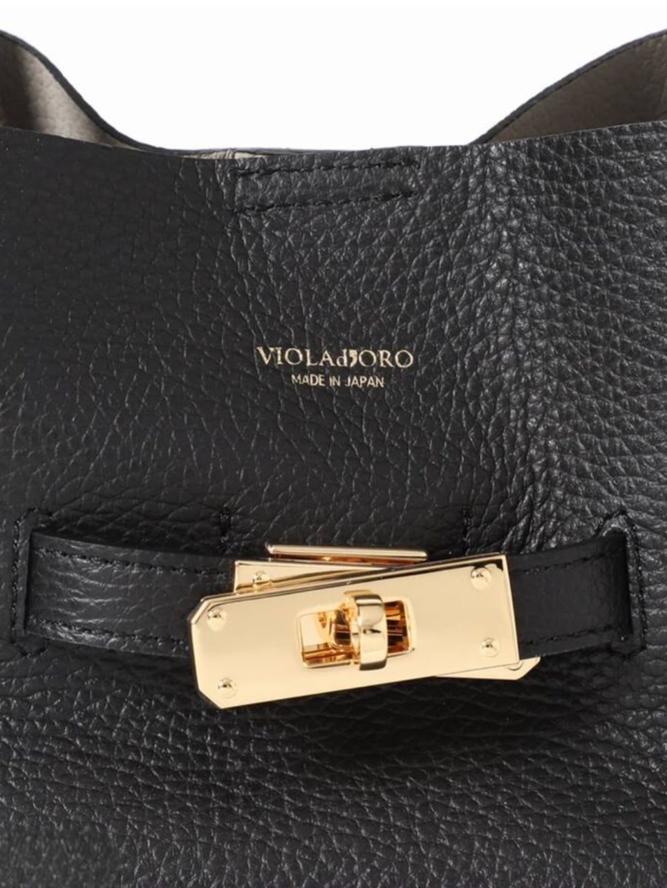 VIOLADORO　イタリアンWフェイスレザートートバッグ