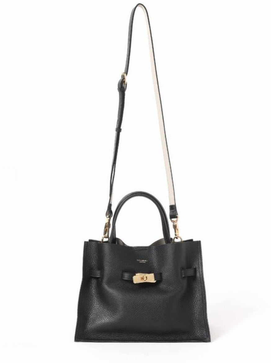 VIOLADORO　イタリアンWフェイスレザートートバッグ