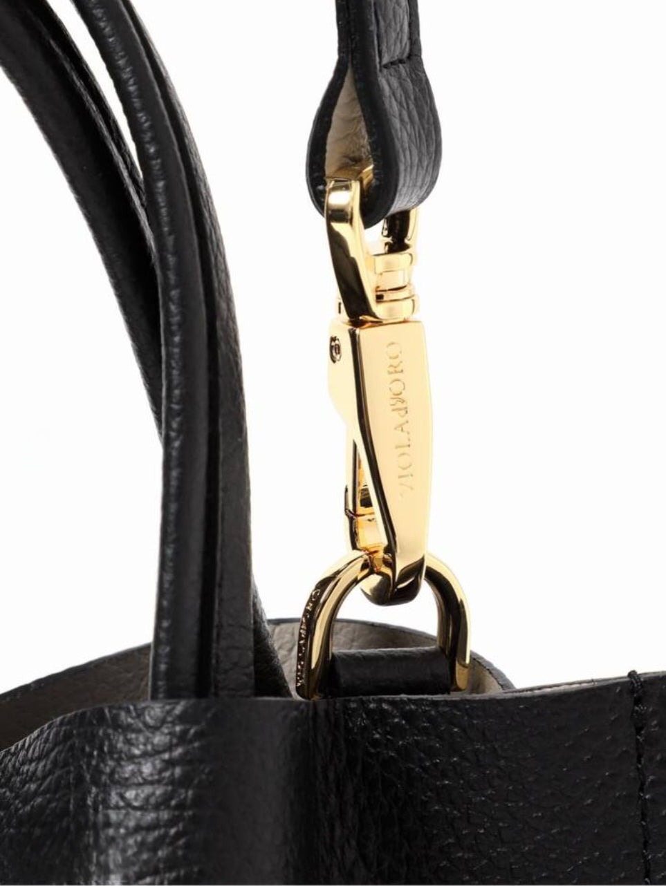 VIOLADORO　イタリアンWフェイスレザートートバッグ