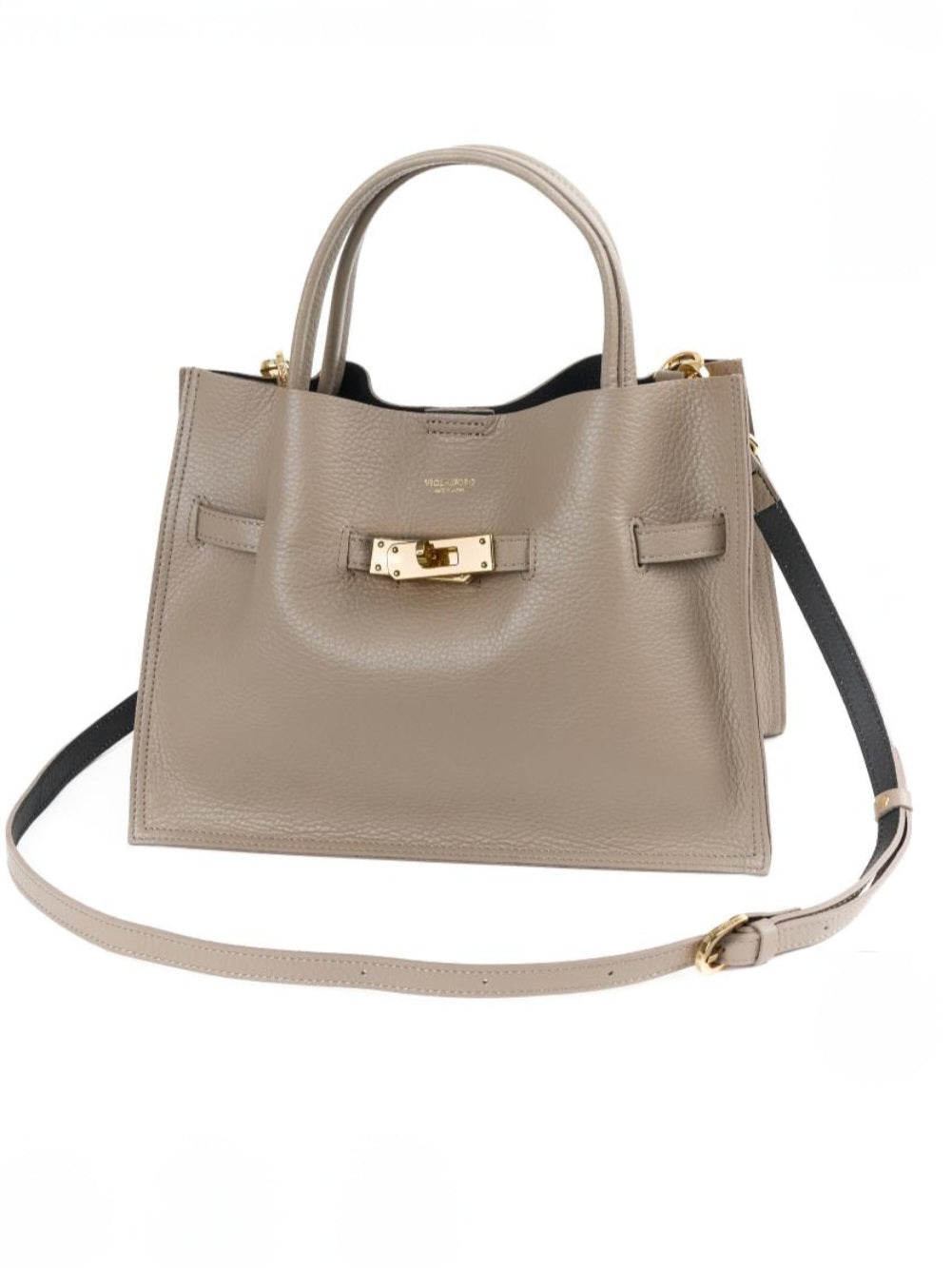 VIOLADORO　イタリアンWフェイスレザートートバッグ