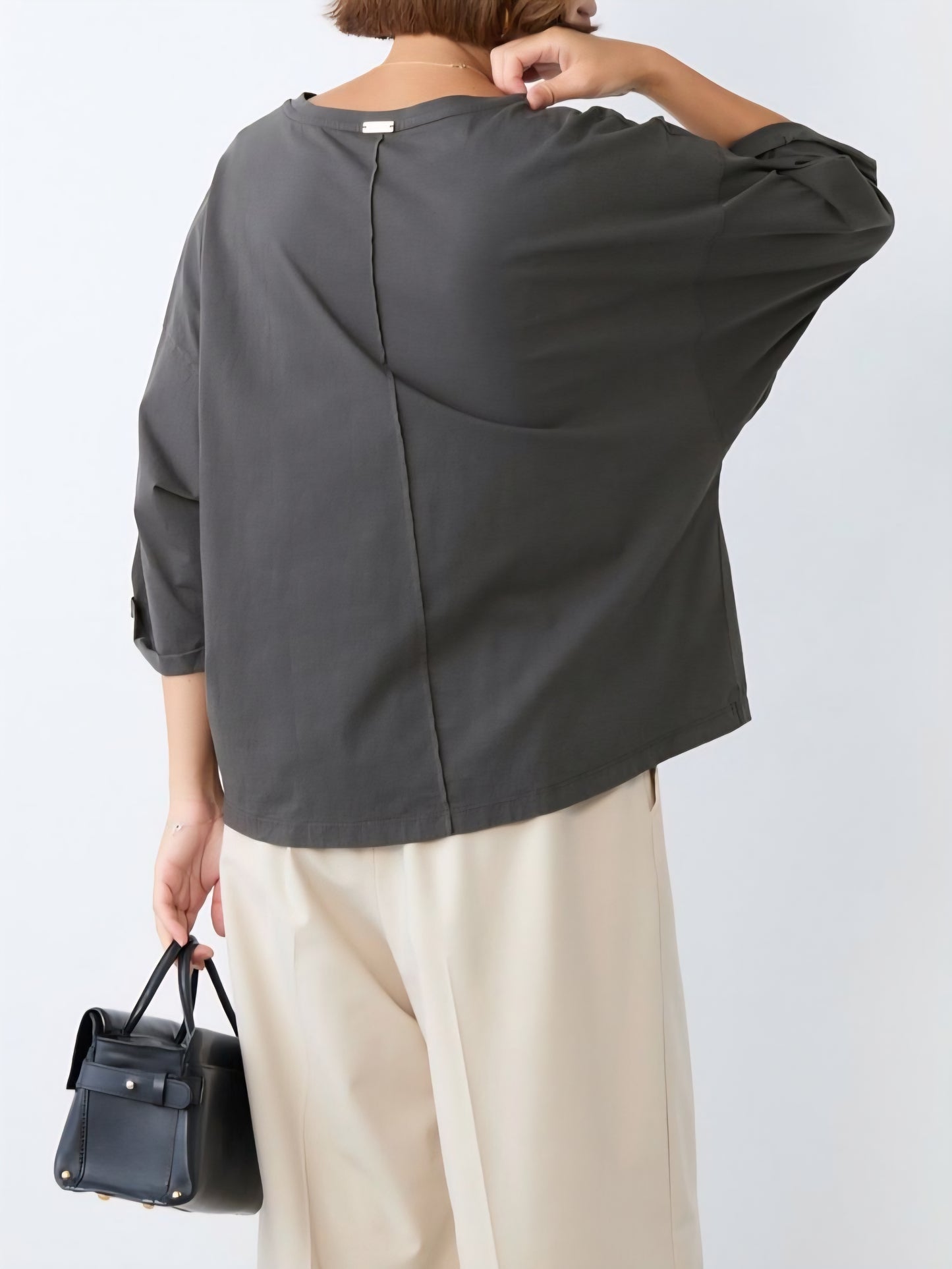 MICA＆DEAL　ロゴ五分袖Tシャツ