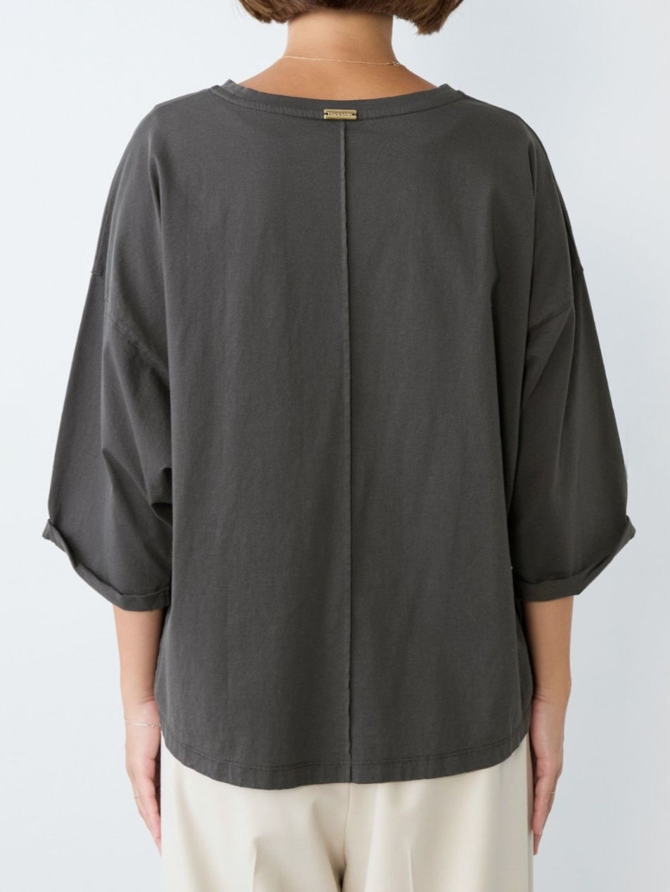 MICA＆DEAL　ロゴ五分袖Tシャツ