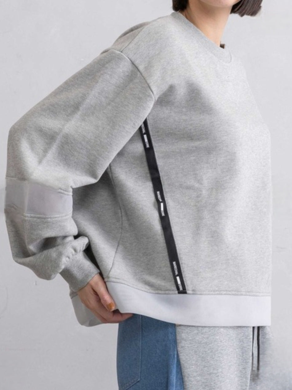 MARECHAL TERRE　バイカラースウェットプルオーバー