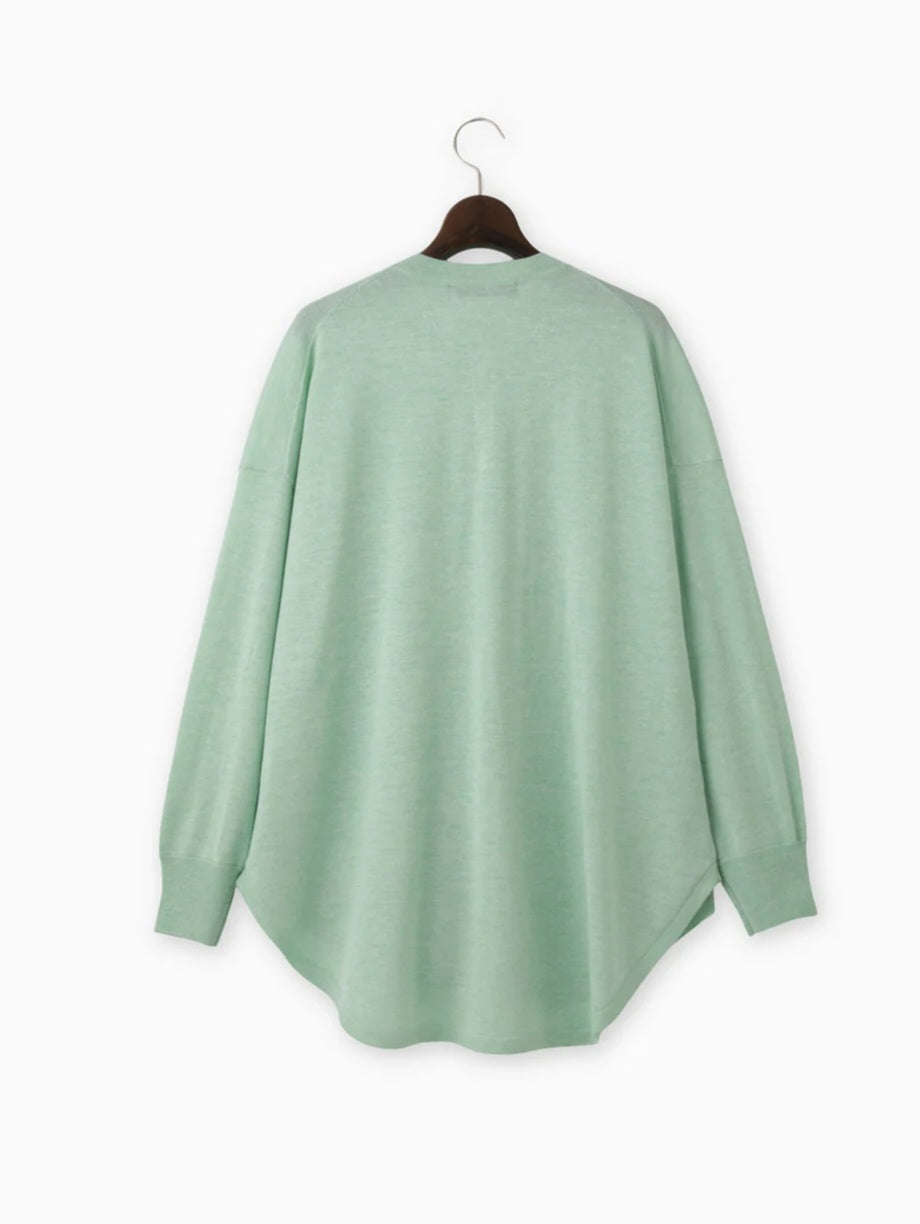 BRAHMIN シャツテールニット