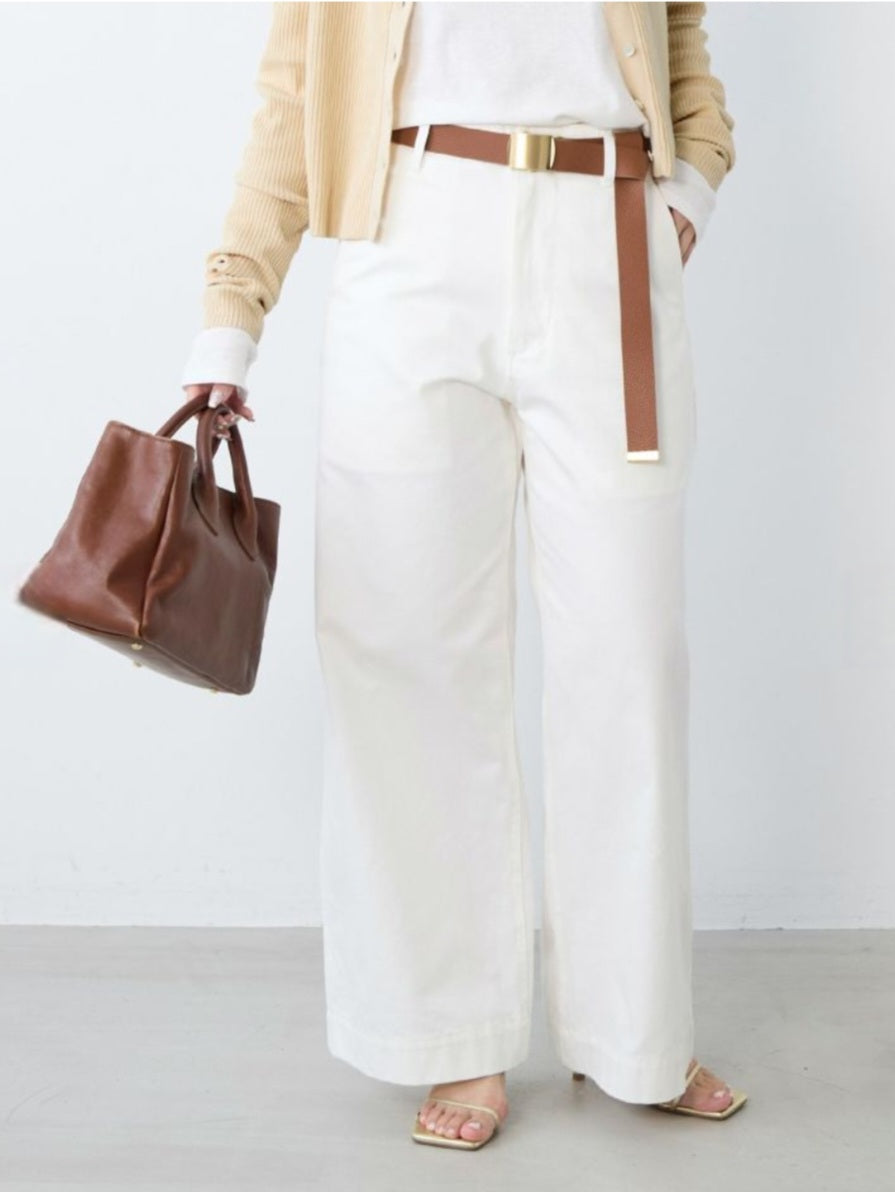 MICA＆DEAL　ゴールドレザーガチャベルト