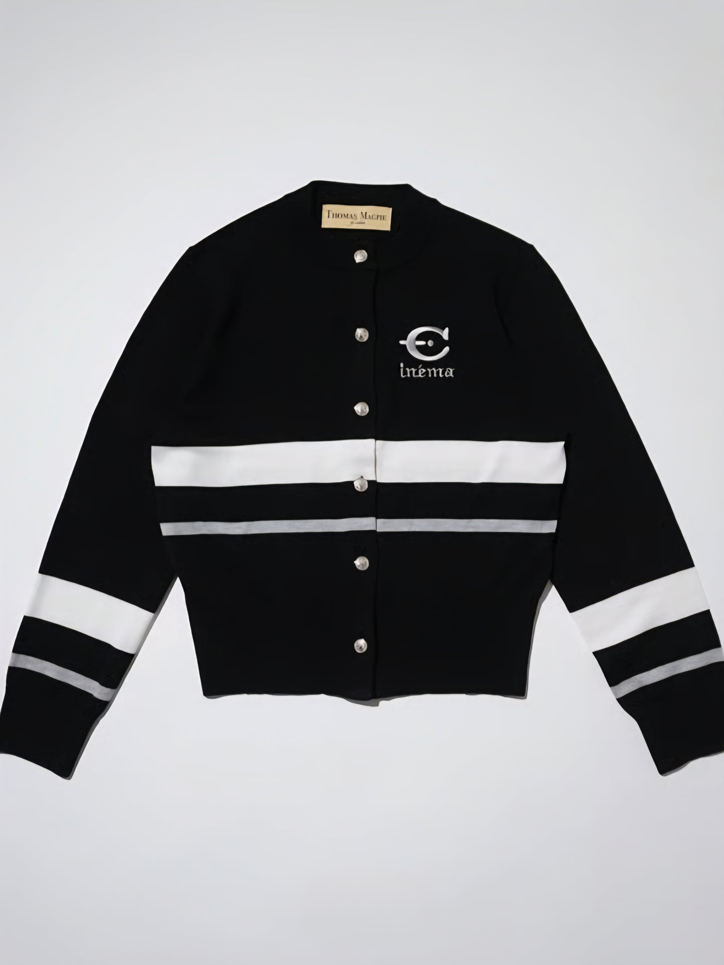 【予約販売】THOMAS MAGPIE　クルーネックラインカーディガン