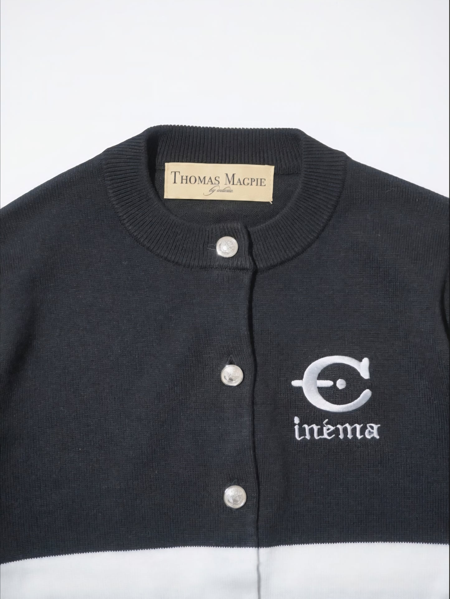 【予約販売】THOMAS MAGPIE　クルーネックラインカーディガン