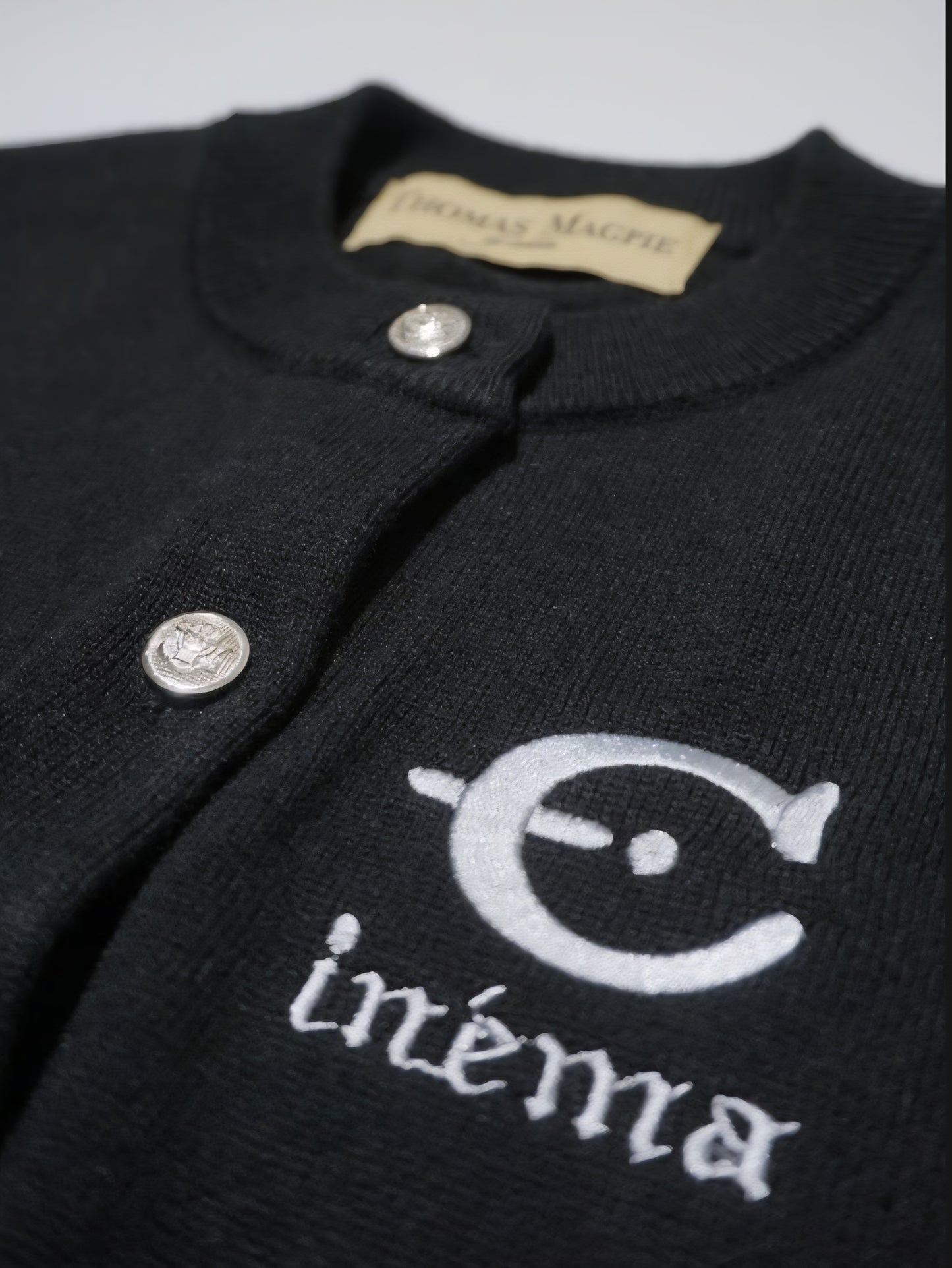 【予約販売】THOMAS MAGPIE　クルーネックラインカーディガン