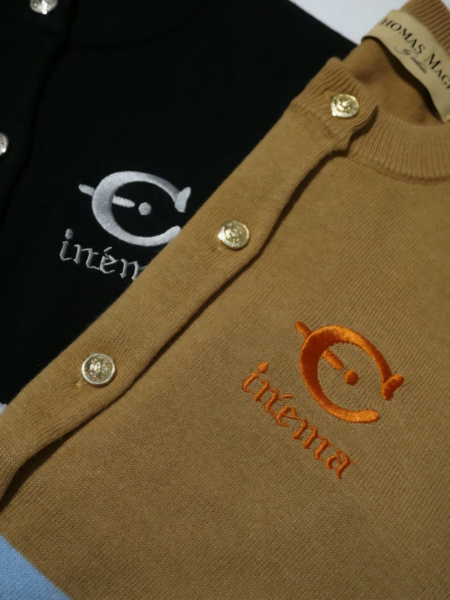 【予約販売】THOMAS MAGPIE　クルーネックラインカーディガン