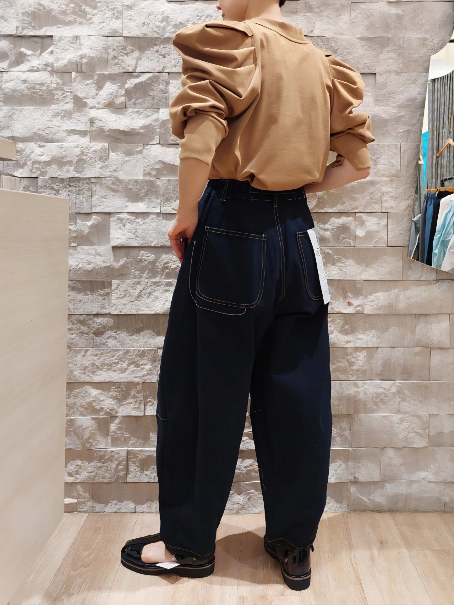 THOMAS MAGPIE コットンパワショルカットソー