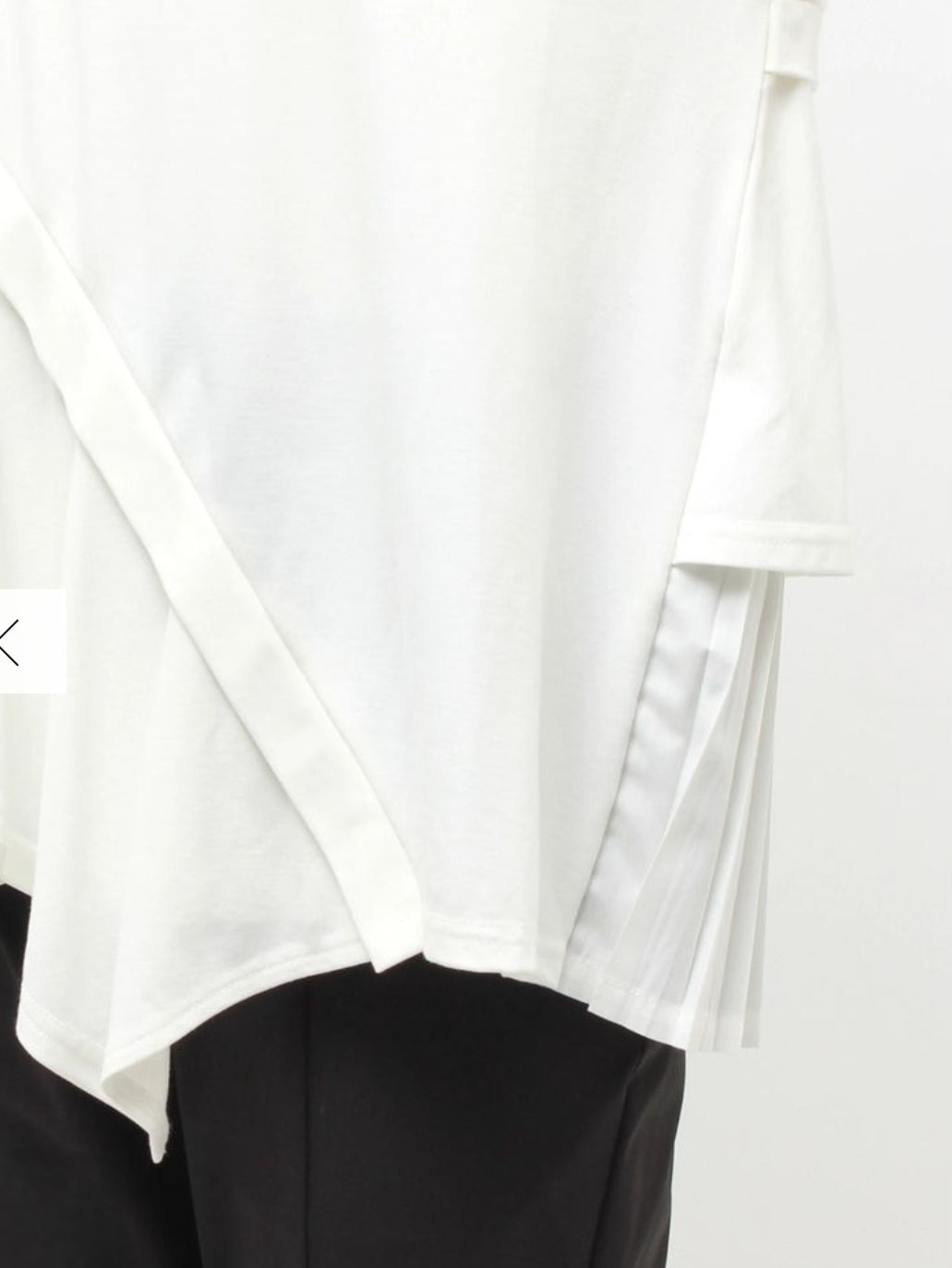 ELENDEEK サイドフレアドッキングカットソー