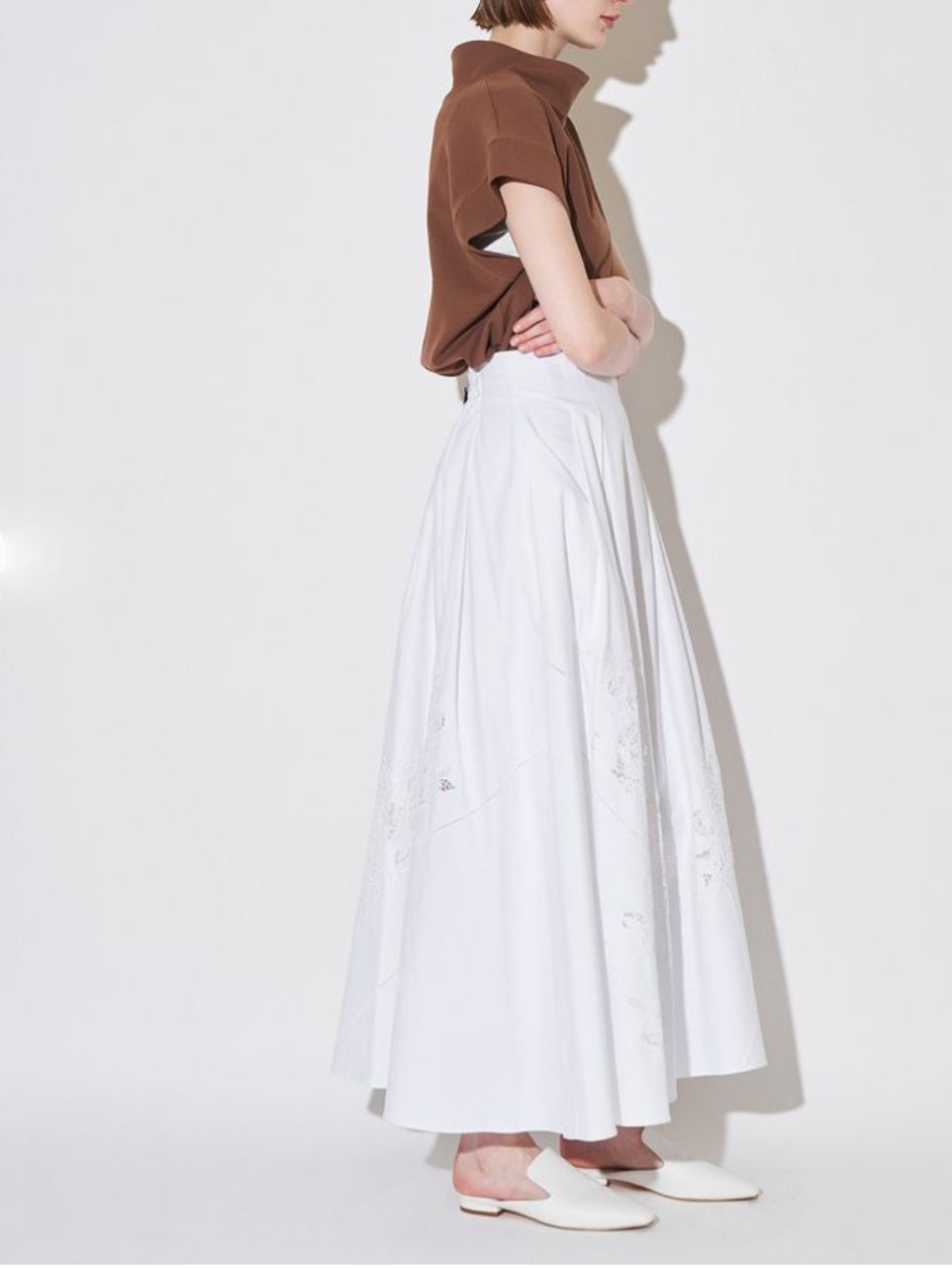 ELENDEEK オフネックカットソー