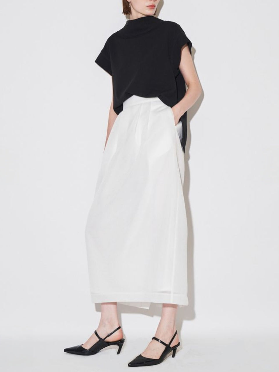 ELENDEEK オフネックカットソー