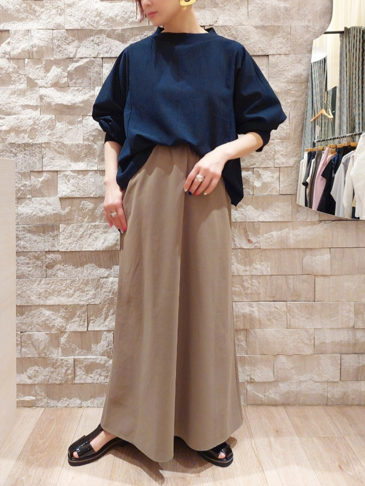 STELLA CIFFON タイプライターワッシャーナロースカート