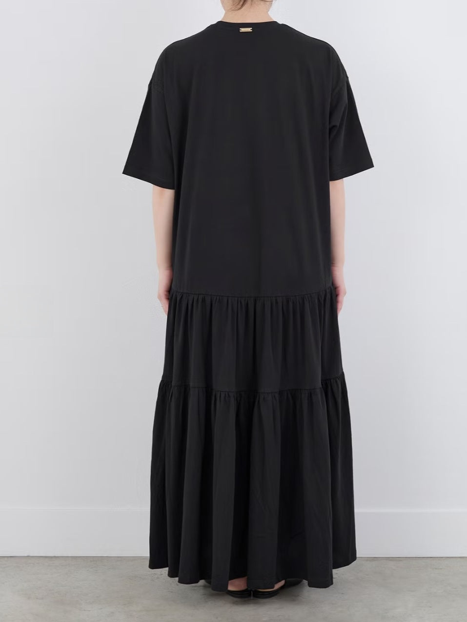 【SALE】MICA＆DEAL ティアードカットソーワンピース